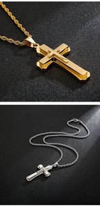 Jewelry: Christian Classic Creative Cross Pendant Necklace