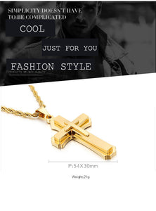 Jewelry: Christian Classic Creative Cross Pendant Necklace