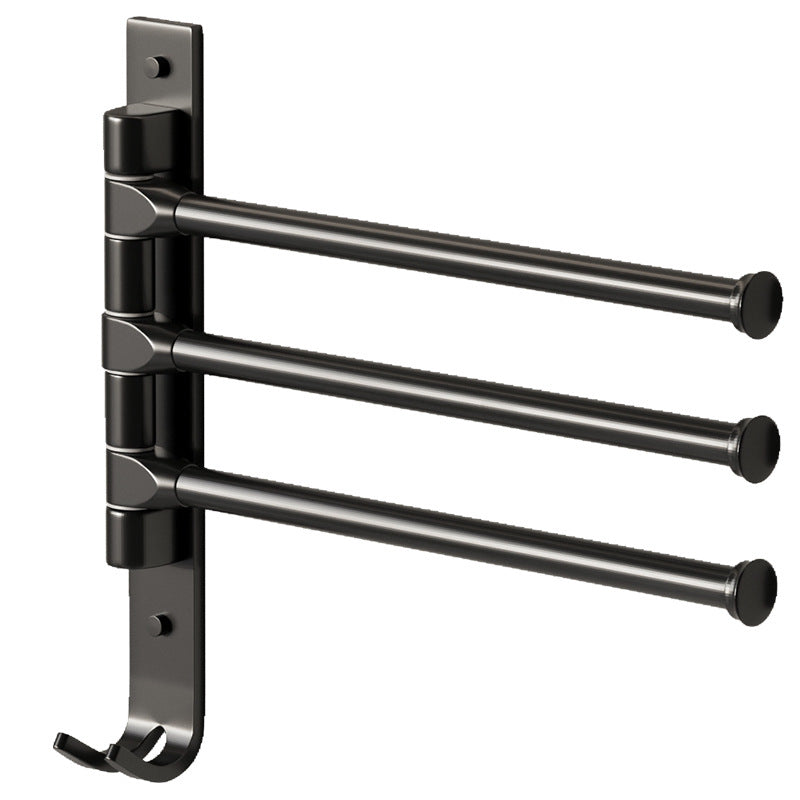 Home: 3 Arm Swivel Towel Rail Organizer for Bathroom, Washing and Kitchen