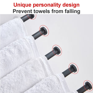 Home: 3 Arm Swivel Towel Rail Organizer for Bathroom, Washing and Kitchen