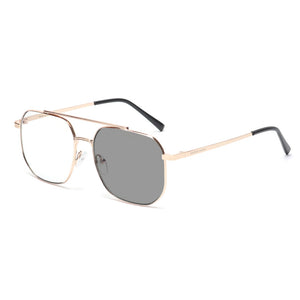 Photochromic Blue Light Blocking Sunglasses & Bag Bundle:  Metro Luxe