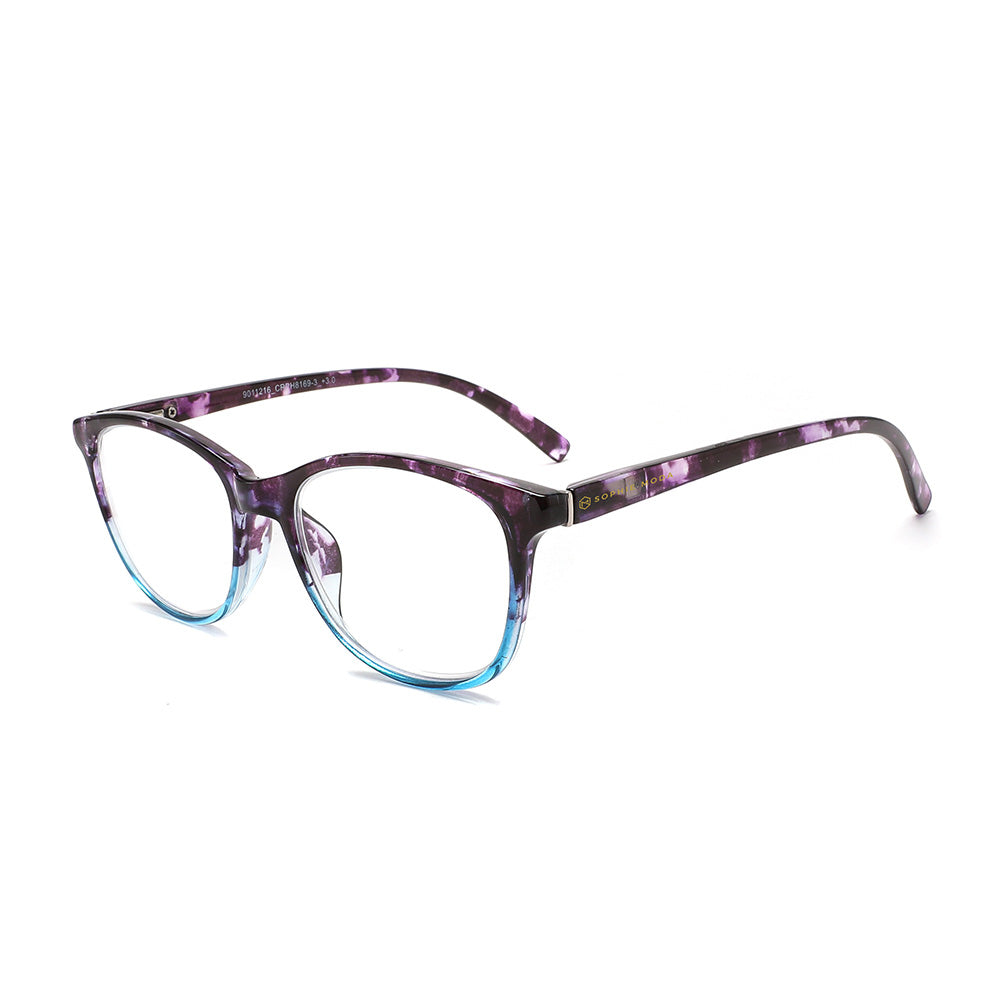 Reading Glasses with Anti-Blue Light Lenses: Molten Flora