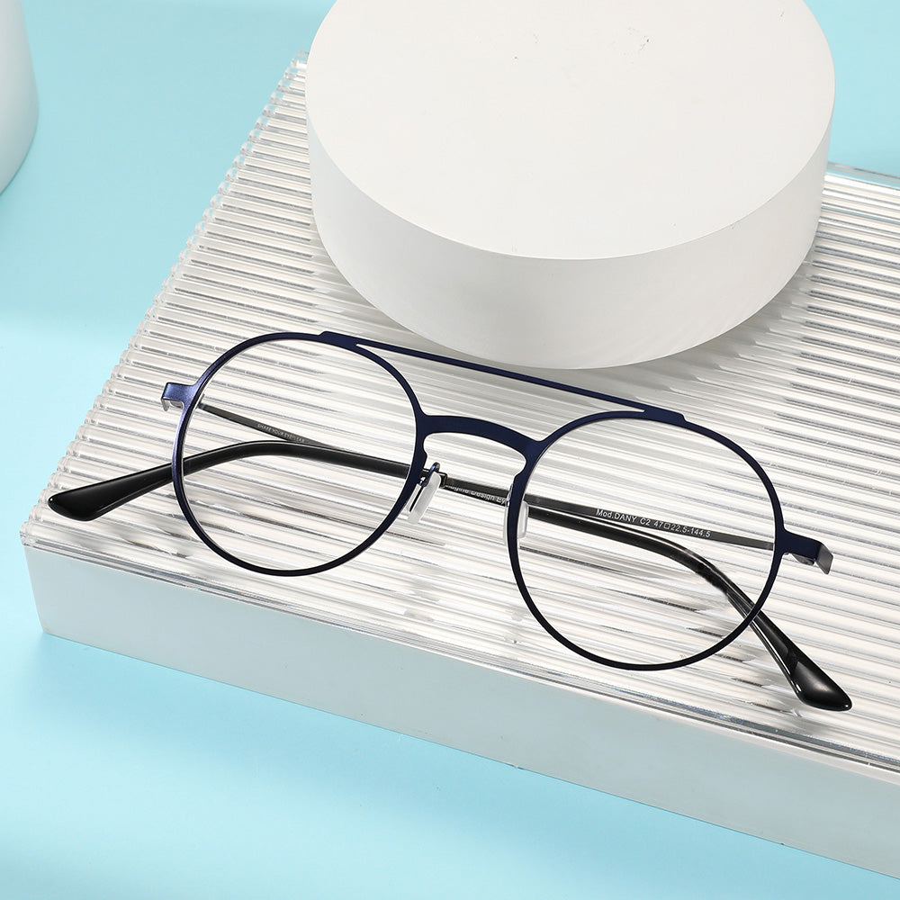 Glasses: Anti-Blue Light - La Moda Browline