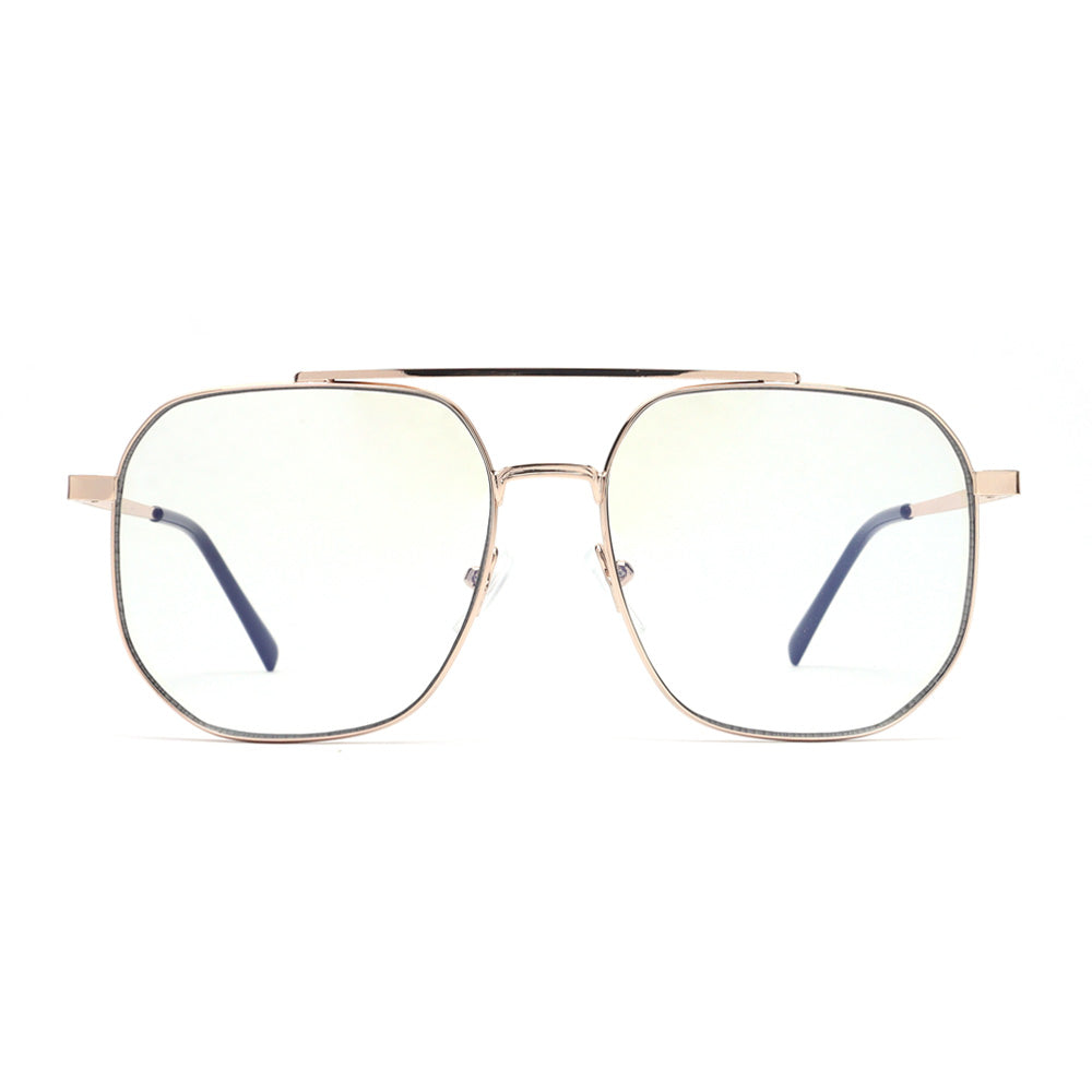 Photochromic Blue Light Blocking Sunglasses & Bag Bundle:  Metro Luxe