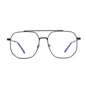 Photochromic Blue Light Blocking Sunglasses & Bag Bundle:  Metro Luxe