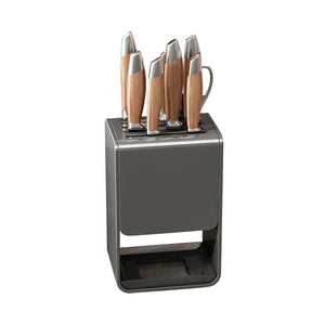 Home: Countertop Kitchen Shelf Multi-Function Utensil & Knife Stand