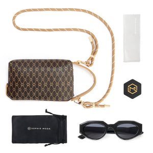 Sunglasses & Bag Bundle: Fascino Luxe