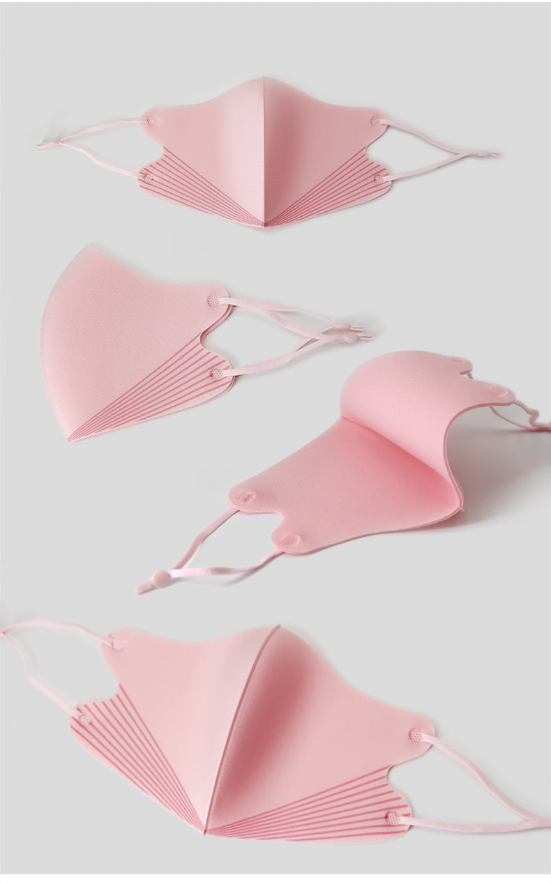 Mask: Ice Cooling Microfibre V-Shape Accentuating Face Masks (3pcs)