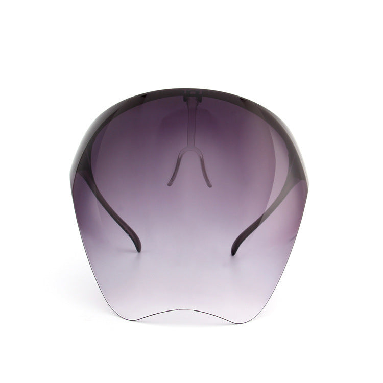 Glasses: Aerodynamic Clear Full Protective Face Shield Multi-Colour