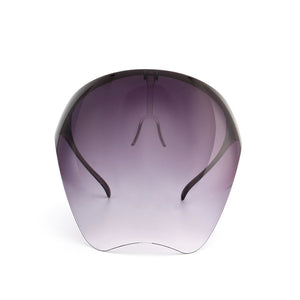 Glasses: Aerodynamic Clear Full Protective Face Shield Multi-Colour