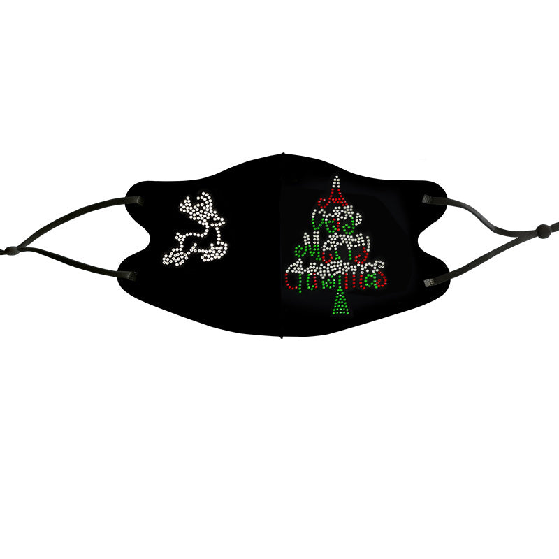 Sophie Moda-Ice Cooling Microfiber X'Mas 3D Mask Type G (1x Adult)
