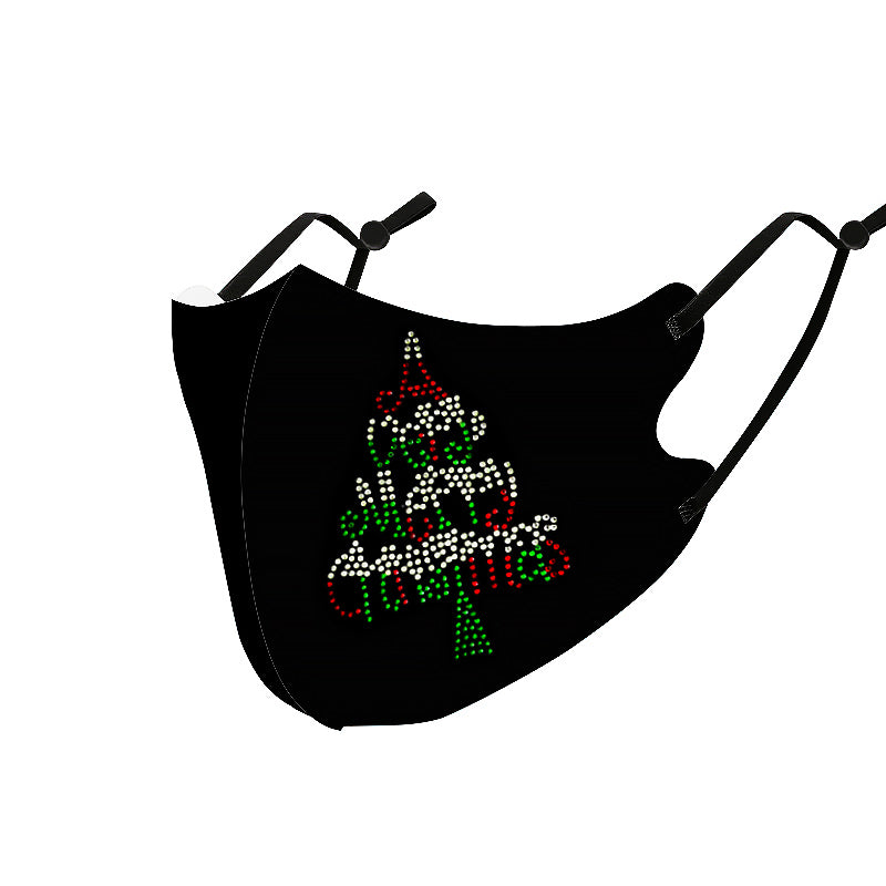Sophie Moda-Ice Cooling Microfiber X'Mas 3D Mask Type G (1x Adult)