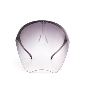 Glasses: Aerodynamic Clear Full Protective Face Shield Multi-Colour
