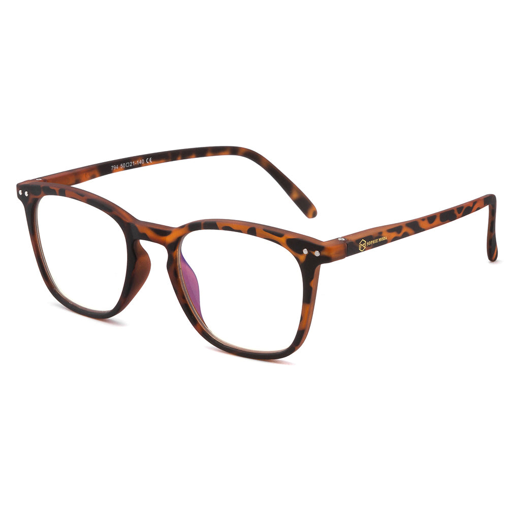 Glasses: Anti-Blue Light Aster Type
