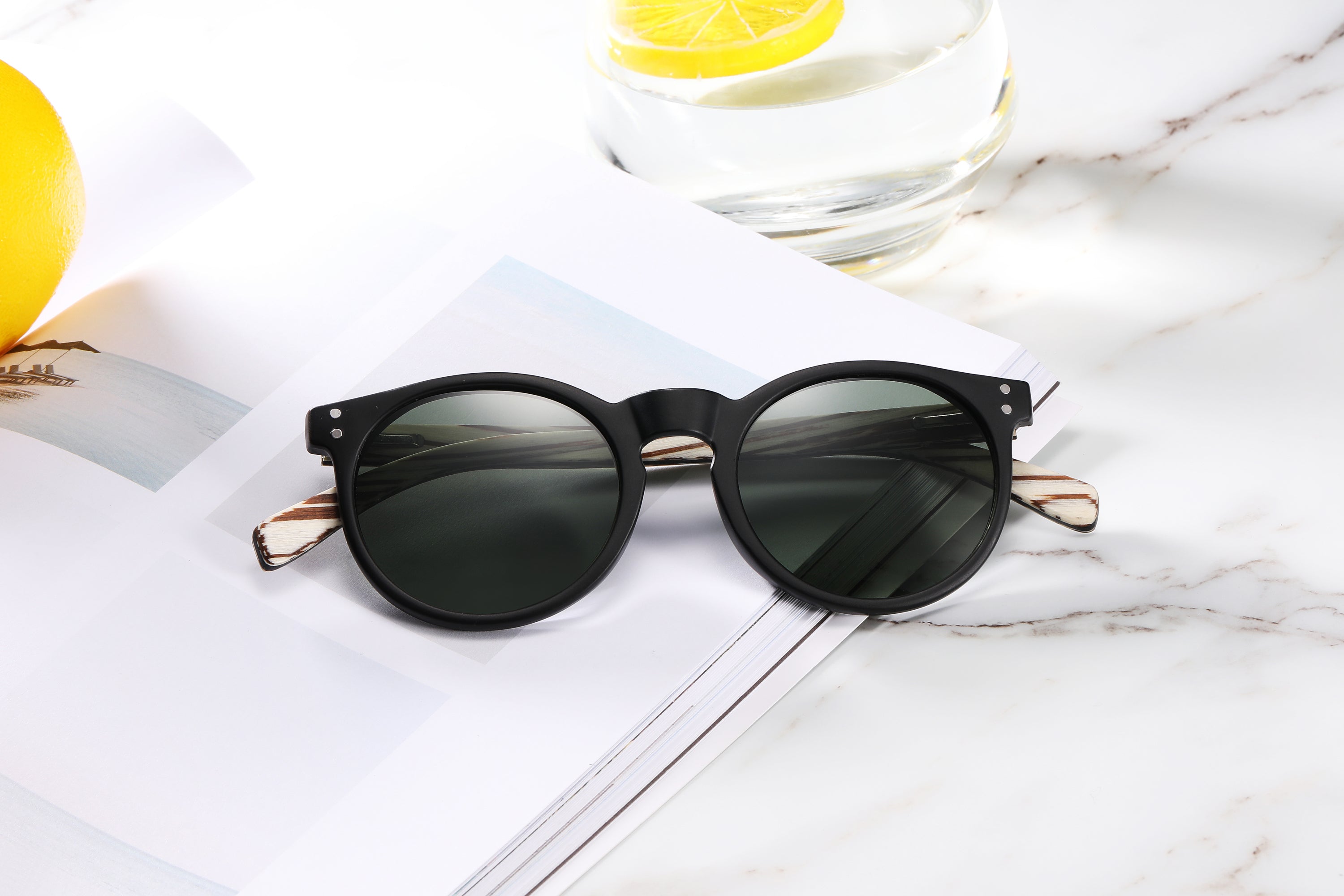 Sunglasses: Zebrano Polarised