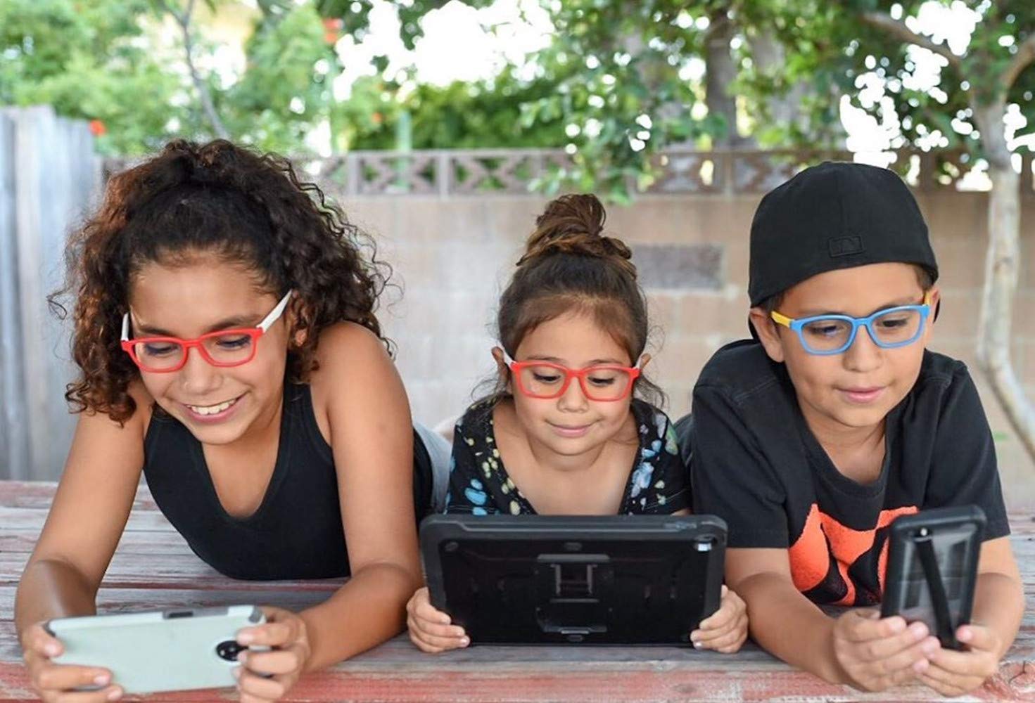 Glasses: Anti-Blue Light Children Fashion Silicone Frame