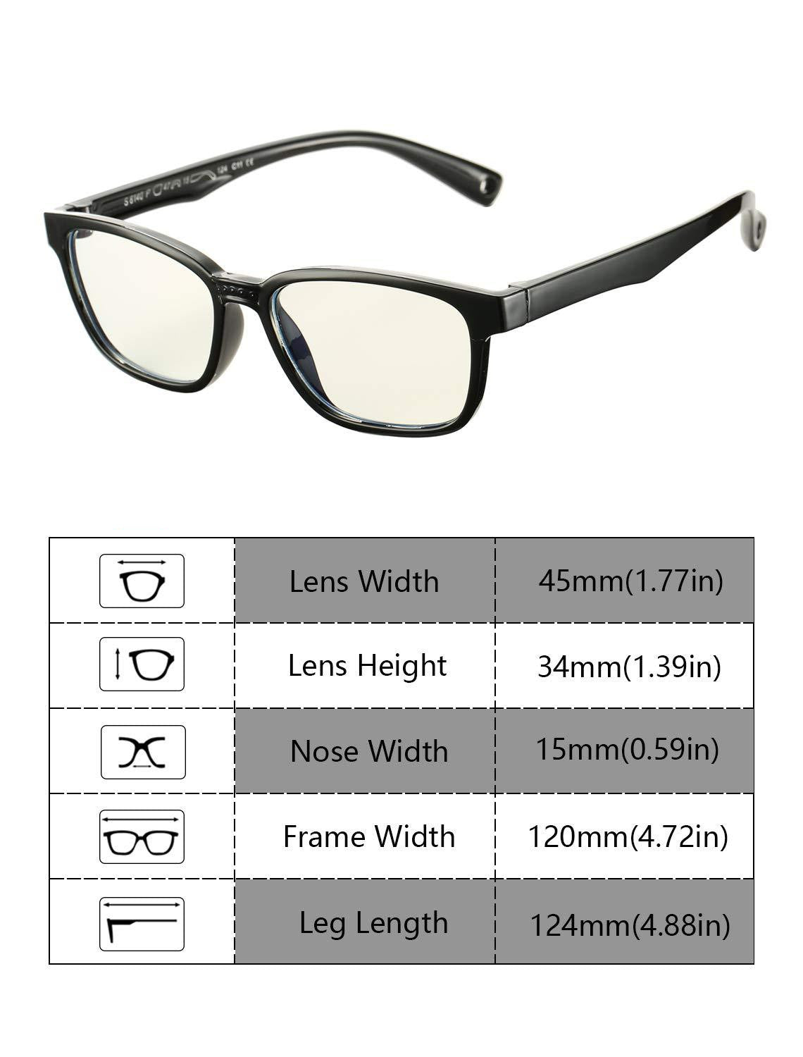 Glasses: Anti-Blue Light Children Fashion Silicone Frame