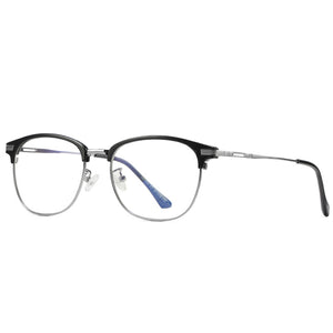 Half frame store blue light glasses