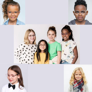 Glasses: Anti Blue Light Trendy Kids Glasses