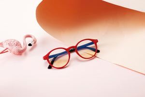 Glasses: Kids Anti-Blue Light Round Frame