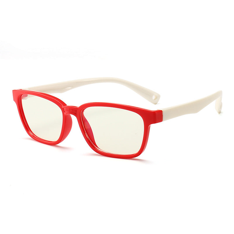 Glasses: Anti-Blue Light Children Fashion Silicone Frame