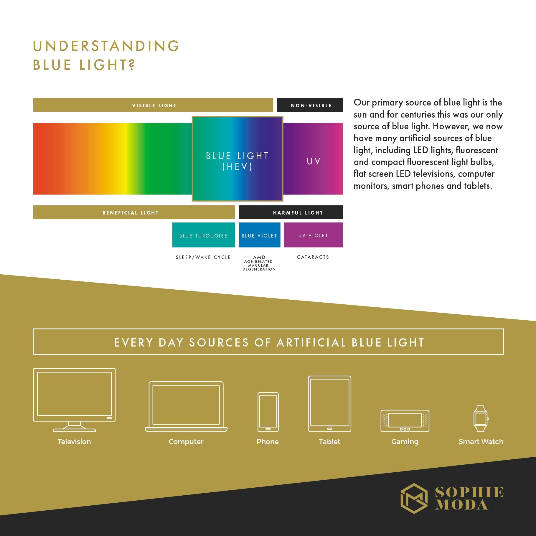 Reading Glasses with Anti-Blue Light lenses - La Moda